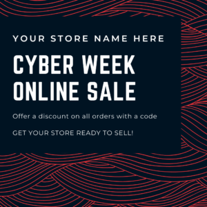 Cyber week sales
